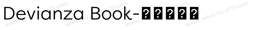 Devianza Book字体转换